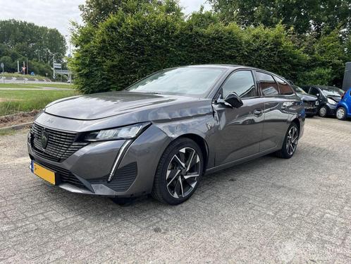 Peugeot 308 1.2 PureTech Allure Pack Business SW (bj 2022), Auto diversen, Schadeauto's, Automaat, Benzine, Stationwagon, Zilver of Grijs
