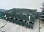 30 x Dubbelstaafs hekwerken 123/200cm €630,-, Ophalen, Zo goed als nieuw, 20 meter of meer, Gaas