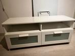 Witte BRIMNES IKEA Tv meubel/nachtkastje, Huis en Inrichting, Kasten | Televisiemeubels, Ophalen, Overige materialen, Gebruikt