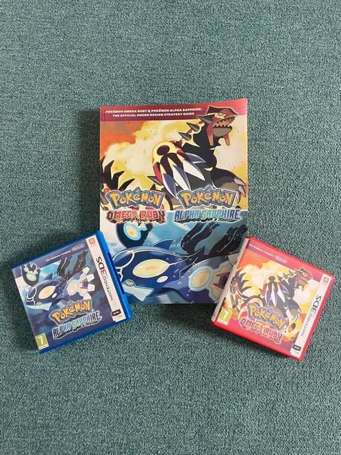Omega ruby Aplha sapphire combo, Spelcomputers en Games, Games | Nintendo DS, Zo goed als nieuw, 1 speler, Ophalen of Verzenden