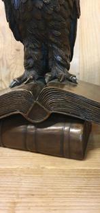 WIJZE UIL / BRONZEN BEELD, Dierenbeeld, Nieuw, Info@huisentuindecoratiemarie.nl, Huis en tuin decoratie marie