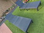 2x alibert ligbed, Tuin en Terras, Ophalen, Zo goed als nieuw, Kunststof, Verstelbaar