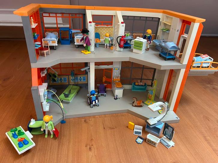 Playmobiel ziekenhuis met extra’s, Kinderen en Baby's, Speelgoed | Playmobil, Gebruikt, Ophalen