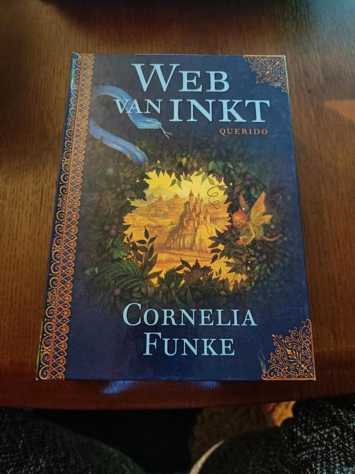 Cornelia Funke - Web van inkt, Boeken, Kinderboeken | Jeugd | 13 jaar en ouder, Zo goed als nieuw, Ophalen of Verzenden