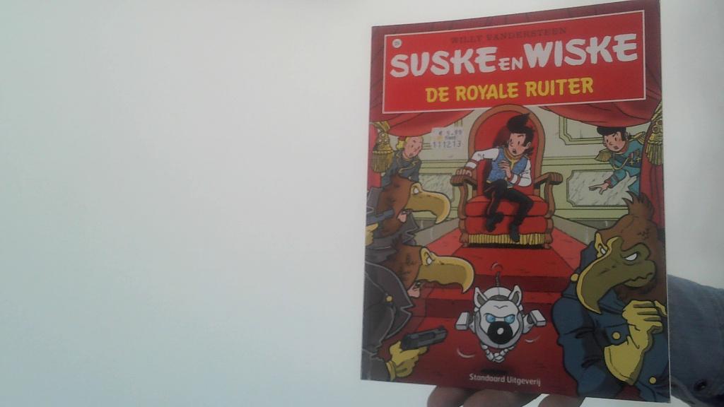 suske en wiske nr 324 de royale ruiter 2013 eerste druk, Eén stripboek, Verzenden, Zo goed als nieuw