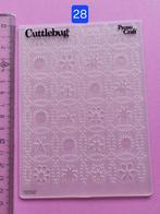 Embossing folder 10x15 cm, Hobby en Vrije tijd, Overige thema's, Ophalen of Verzenden, Zo goed als nieuw, Pons of Mal