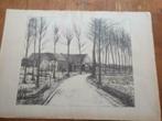 Litho Donckshof Posterholt Albert Grosfeld 1977 Roermond, Antiek en Kunst, Ophalen