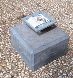 Halve betonpoer paalhouder, Tuin en Terras, Palen, Balken en Planken, Ophalen of Verzenden, Nieuw, Overige typen