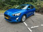 Ford Focus 1.0 Ecoboost titanium 125pk 2020 Blauw, Auto's, Zwart, Blauw, Origineel Nederlands, Particulier