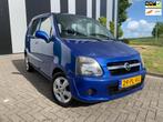 Opel Agila 1.2-16V Maxx 2e Eigenaar-Dealer Onderhouden-Airco, Voorwielaandrijving, Gebruikt, Blauw, Origineel Nederlands