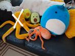 Knuffel Collectie - Walvis, Avocado, Octopus, Ophalen of Verzenden, Zo goed als nieuw, Overige typen
