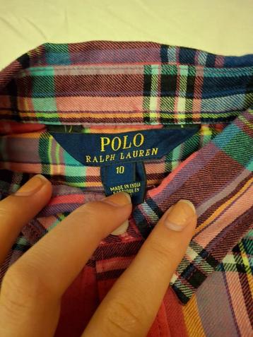 geruit hemd polo ralph lauren maat 140 beschikbaar voor biedingen