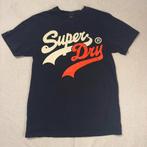 Superdry T-shirt Logo Print Zwart Rood Wit Maat S, ., Ophalen of Verzenden, Zo goed als nieuw, .