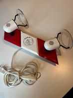 Ajax plafond of wand lamp uit de jaren 90, Ophalen of Verzenden, Zo goed als nieuw, Metaal of Aluminium