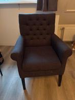 Comfortabele fauteuil met stoffen bekleding. 2 stuks, Ophalen, Gebruikt, Minder dan 75 cm, 75 tot 100 cm