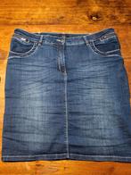 Jeans rok maat 44, Ophalen of Verzenden, Zo goed als nieuw, Blauw, Knielengte