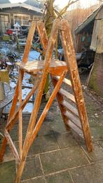 Houten schilderstrap, Vintage, Ophalen of Verzenden, Gebruikt, Minder dan 2 meter