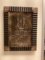 Schilderij Haarlem Amsterdamse poort van Koperen Latoenwerk,, Ophalen of Verzenden, Zo goed als nieuw