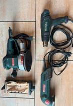 Schuurset Metabo (zie beschrijving), Ophalen of Verzenden, Zo goed als nieuw, Minder dan 600 watt, Vlakschuurmachine
