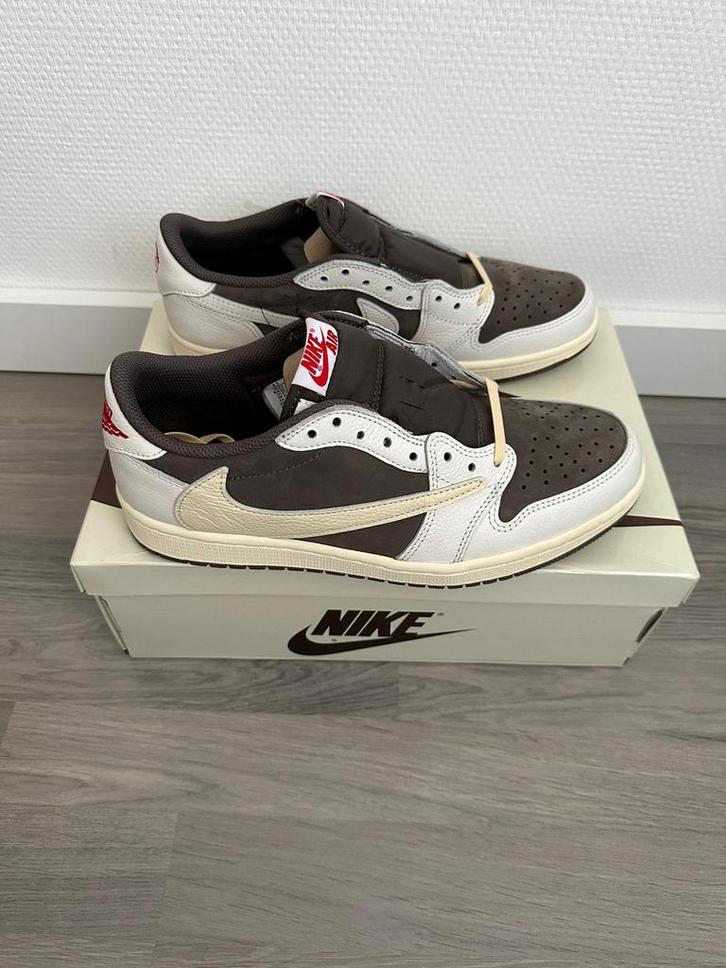Nike Air Jordan 1 Low Travis Scott Reverse Mocha, Kleding | Heren, Schoenen, Zo goed als nieuw, Bruin, Ophalen of Verzenden