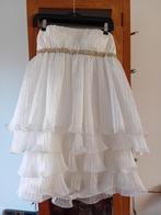 dans jurk blush prom silver white, Blush, Wit, Nieuw, Ophalen of Verzenden