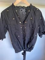 Blouse Nikkie dames maat 32 zwart, Ophalen of Verzenden, Zo goed als nieuw, Maat 34 (XS) of kleiner, Zwart