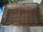 Grote rieten mand - 40x60 cm, Gebruikt, Mand, Ophalen of Verzenden, Riet