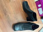 Half hoge zwart leren dames schoenen, Ophalen, Zo goed als nieuw, Zwart