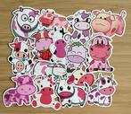Koe schattige, leuke stickers, Verzenden, Nieuw, Meerdere stickers