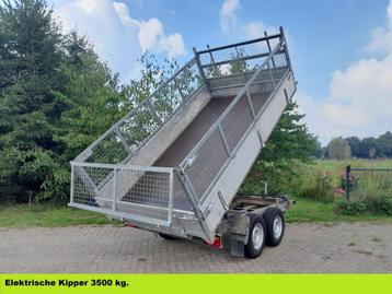 Zware elektrische kipper / kieper 3500 kg. beschikbaar voor biedingen