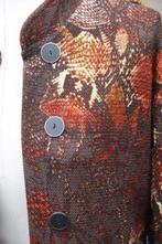 Vest bruin/ rood Magna mt 44/46 Vaste prijs, Kleding | Dames, Truien en Vesten, Bruin, Maat 46/48 (XL) of groter, Ophalen of Verzenden