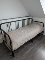 Ikea Fyresdal Uitschuifbaar Bed - Zo Goed Als Nieuw!, Ophalen, Zwart, Tweepersoons, Zo goed als nieuw