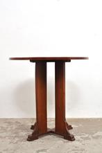 Art deco salontafel eiken tafel side table jaren 20, Ophalen of Verzenden, Gebruikt