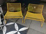 Hay hee loungechair tuinstoel geel, Tuin en Terras, Ophalen of Verzenden, Zo goed als nieuw, Kunststof