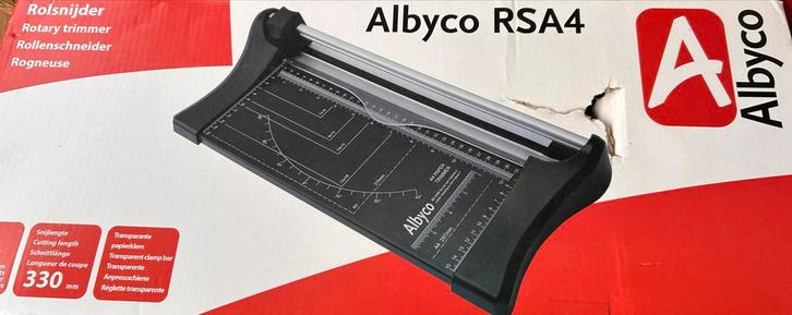Albyco RSA4 Rolsnijder / Papiersnijder, Diversen, Bureau-accessoires, Nieuw, Ophalen of Verzenden