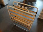 Opklapbed, Ophalen, Eenpersoons, Wit, 190 cm of minder