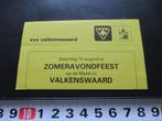 sticker VVV valkenswaard zomeravondfeest op de markt, Ophalen, Zo goed als nieuw, Bedrijf of Vereniging