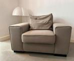 Liefde Fauteuil Grijs/Taupe - Zo Goed Als Nieuw, Ophalen, 75 tot 100 cm, Zo goed als nieuw, 100 tot 125 cm