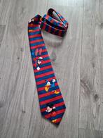Mooie heren stropdas Disney Mickey Mouse (PW1), Ophalen of Verzenden, Zo goed als nieuw, Blauw