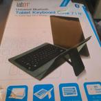Lab31 Universele Bluetooth Tablet Keyboard Case 7/8", Gebruikt, Bescherming voor- en achterkant, Ophalen of Verzenden, Universeel