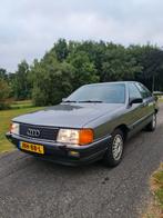 Audi 100cd 5 cilinder turbodiesel belastingvrij, nieuwe apk., Auto's, Voorwielaandrijving, Zwart, Particulier, Sedan