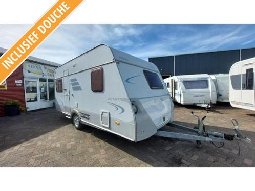 Eriba Living 465 bj.2006, met VOORTENT en FRANSBED!!, Caravans en Kamperen, Caravans, Bedrijf, tot en met 4, 1000 - 1250 kg, Rondzit