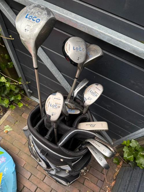 Dunlop dames golfset – compleet, heeft wat liefde nodig, Sport en Fitness, Golf, Gebruikt, Set, Overige merken, Ophalen