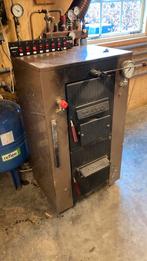 Tasso houtkachel cv 20 kw, Ophalen, Gebruikt, Houtkachel, Vrijstaand
