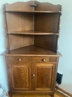 Houten hoekkast, Huis en Inrichting, Ophalen, Minder dan 50 cm, Gebruikt, Eikenhout