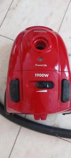 Philips PowerLife 1900W Stofzuiger - Rood, Witgoed en Apparatuur, Stofzuigers, Stofzak, Gebruikt, Stofzuiger, Ophalen of Verzenden