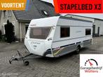 Dethleffs 500 Camper rondzit treinzit 3x stapelbed voortent, Caravans en Kamperen, Overige typen, Rondzit, Bedrijf, Meer dan 6