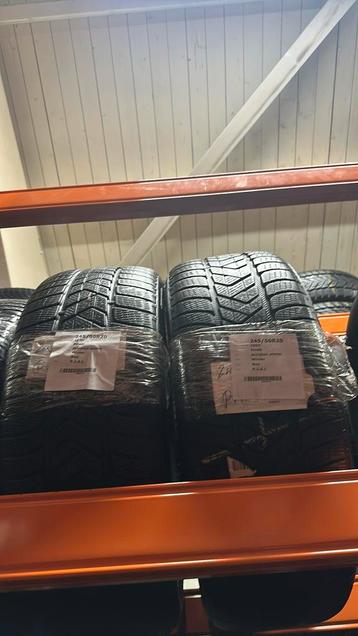 Pirelli 245-50-20 Winterbanden 7/8mm Top Staat 4 stuks