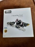 NIEUW 2 Serial port card pci express, Ophalen of Verzenden, Nieuw