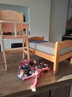 Poppenbedje, poppenstoel en poppendraagzak, Ophalen, Zo goed als nieuw, Babypop